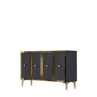 Dulăpior Hanah Home Pega 120 Anthracite Gold imaginea #4 — magazin online Desire.md
