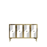Dulăpior Hanah Home Pega 120 White Gold imaginea #5 — magazin online Desire.md