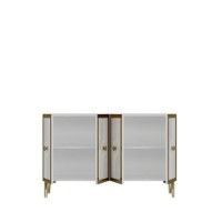 Dulăpior Hanah Home Pega 120 White Gold imaginea #6 — magazin online Desire.md