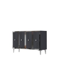 Dulăpior Hanah Home Pega 120 Anthracite Silver imaginea #4 — magazin online Desire.md