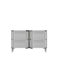 Dulăpior Hanah Home Pega 120 White Silver imaginea #6 — magazin online Desire.md