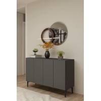 Dulăpior Hanah Home Aplos 120 Anthracite imaginea #2 — magazin online Desire.md