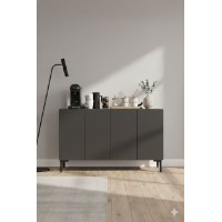 Dulăpior Hanah Home Aplos 120 Anthracite imaginea #3 — magazin online Desire.md