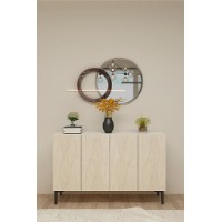 Dulăpior Hanah Home Aplos 120 White Travertine
