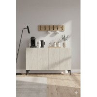 Dulăpior Hanah Home Aplos 120 White Travertine imaginea #3 — magazin online Desire.md