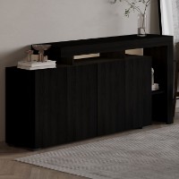 Dulăpior Hanah Home Beliz Wood Black imaginea #2 — magazin online Desire.md