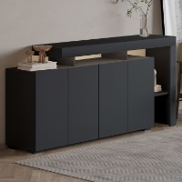 Dulăpior Hanah Home Beliz Anthracite imaginea #2 — magazin online Desire.md