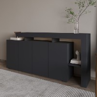 Dulăpior Hanah Home Beliz Anthracite imaginea #5 — magazin online Desire.md
