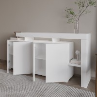 Dulăpior Hanah Home Beliz White imaginea #3 — magazin online Desire.md
