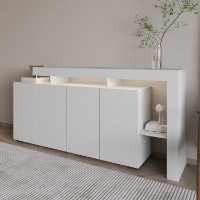 Dulăpior Hanah Home Beliz White imaginea #4 — magazin online Desire.md