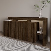 Dulăpior Hanah Home Beliz Walnut imaginea #5 — magazin online Desire.md