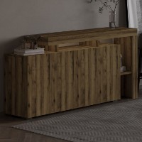 Dulăpior Hanah Home Beliz Antique Walnut imaginea #4 — magazin online Desire.md