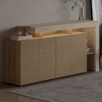 Dulăpior Hanah Home Beliz Travertine Warm Oak imaginea #3 — magazin online Desire.md