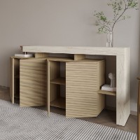 Dulăpior Hanah Home Beliz Travertine Warm Oak imaginea #4 — magazin online Desire.md