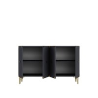 Dulăpior Hanah Home Alfa 120 Anthracite Gold imaginea #6 — magazin online Desire.md