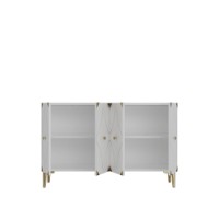 Dulăpior Hanah Home Alfa 120 White Gold imaginea #6 — magazin online Desire.md