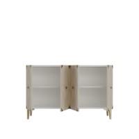 Dulăpior Hanah Home Alfa 120 White Travertine Gold imaginea #6 — magazin online Desire.md