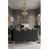 Dulăpior Hanah Home Alfa 120 Anthracite Silver imaginea #3 — magazin online Desire.md