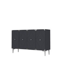 Dulăpior Hanah Home Alfa 120 Anthracite Silver imaginea #5 — magazin online Desire.md