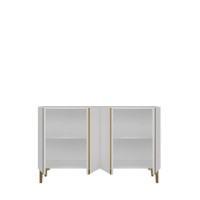 Dulăpior Hanah Home Anka 120 White Gold imaginea #6 — magazin online Desire.md