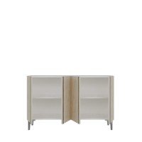 Dulăpior Hanah Home Anka 120 White Travertine Gold imaginea #6 — magazin online Desire.md