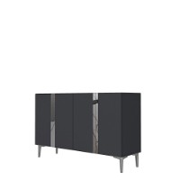 Dulăpior Hanah Home Anka 120 Anthracite Silver imaginea #4 — magazin online Desire.md