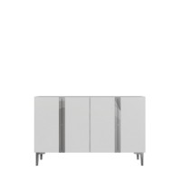 Dulăpior Hanah Home Anka 120 White Silver imaginea #5 — magazin online Desire.md