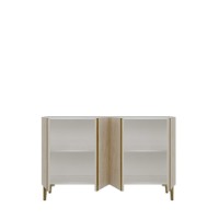Dulăpior Hanah Home Anka 120 White Travertine Silver imaginea #6 — magazin online Desire.md