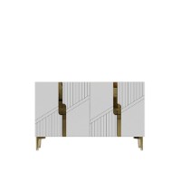 Dulăpior Hanah Home Evva 120 White Gold imaginea #5 — magazin online Desire.md