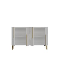 Dulăpior Hanah Home Evva 120 White Gold imaginea #6 — magazin online Desire.md