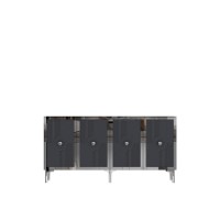 Dulăpior Hanah Home Pega 150 Anthracite Silver imaginea #6 — magazin online Desire.md