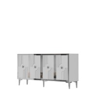 Тумба Hanah Home Pega 150 White Silver фото №5 — интернет-магазин Desire.md