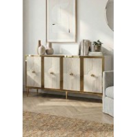 Dulăpior Hanah Home Pega 150 White Travertine Gold imaginea #2 — magazin online Desire.md