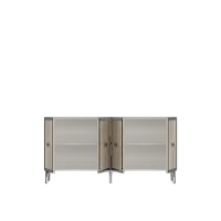 Dulăpior Hanah Home Pega 150 White Travertine Silver imaginea #6 — magazin online Desire.md