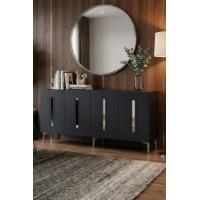 Dulăpior Hanah Home Rany 180 Anthracite Silver