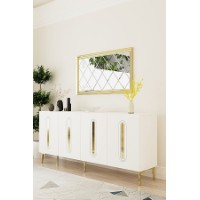 Dulăpior Hanah Home Rany 180 White Gold