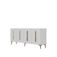 Dulăpior Hanah Home Rany 180 White Gold imaginea #4 — magazin online Desire.md