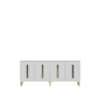 Dulăpior Hanah Home Rany 180 White Gold imaginea #5 — magazin online Desire.md