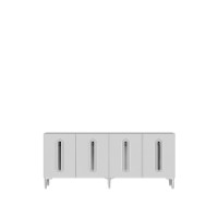 Dulăpior Hanah Home Rany 180 White Silver imaginea #5 — magazin online Desire.md