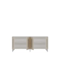 Dulăpior Hanah Home Rany 180 White Travertine Silver imaginea #6 — magazin online Desire.md