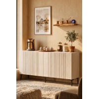 Dulăpior Hanah Home Corsa 180 White Travertine