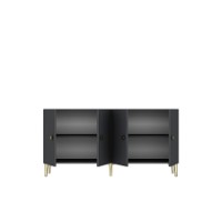 Dulăpior Hanah Home Simple 180 Anthracite imaginea #6 — magazin online Desire.md