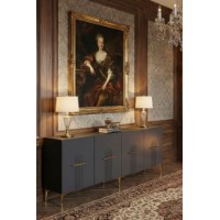Dulăpior Hanah Home Ida 180 Anthracite Gold imaginea #3 — magazin online Desire.md