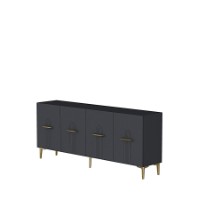 Dulăpior Hanah Home Ida 180 Anthracite Gold imaginea #4 — magazin online Desire.md