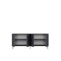 Dulăpior Hanah Home Ida 180 Anthracite Gold imaginea #6 — magazin online Desire.md