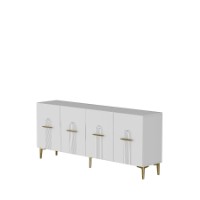 Dulăpior Hanah Home Ida 180 White Gold imaginea #4 — magazin online Desire.md