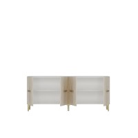 Dulăpior Hanah Home Ida 180 White Travertine Gold imaginea #4 — magazin online Desire.md
