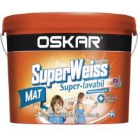 Vopsea Oskar Super Weiss SuperLavabil MAT 8.5L (CG440606)