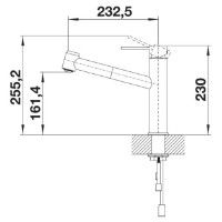 Baterie bucătărie Blanco Ambis-S (523119) imaginea #6 — magazin online Desire.md