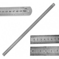Riglă New World 50cm Metal (Js7208) imaginea #2 — magazin online Desire.md